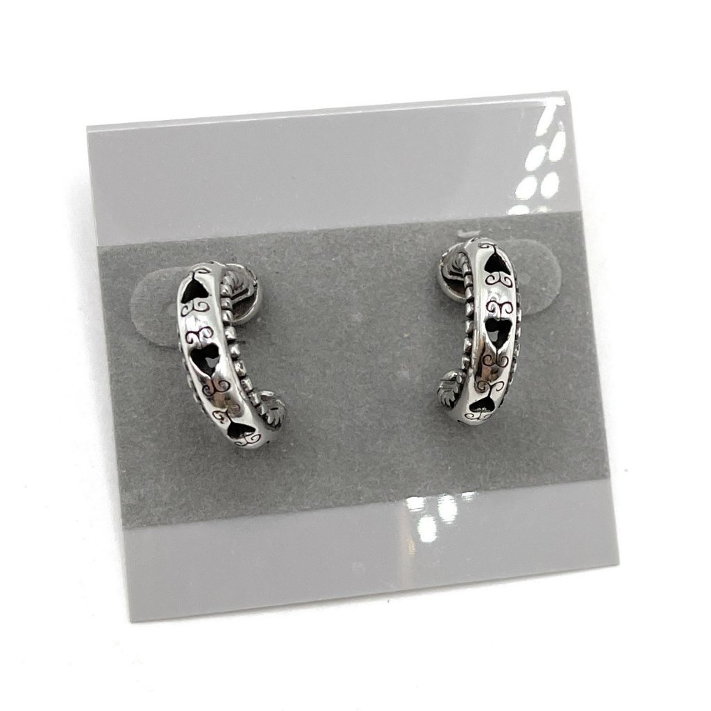 Brighton Shot Thru The Heart Hoop Earrings - 6960 32$